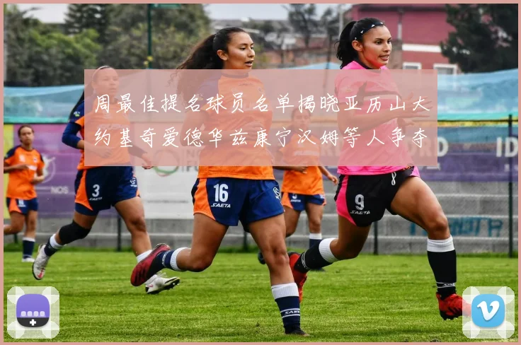 周最佳提名球员名单揭晓亚历山大约基奇爱德华兹康宁汉姆等人争夺荣誉