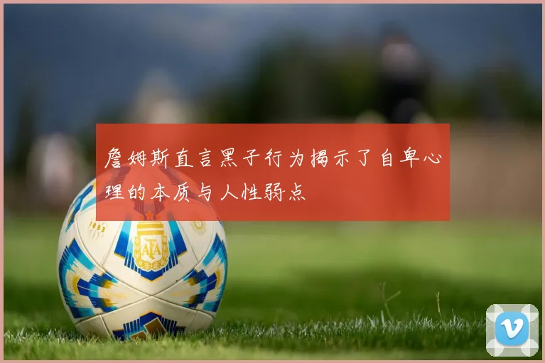 詹姆斯直言黑子行为揭示了自卑心理的本质与人性弱点