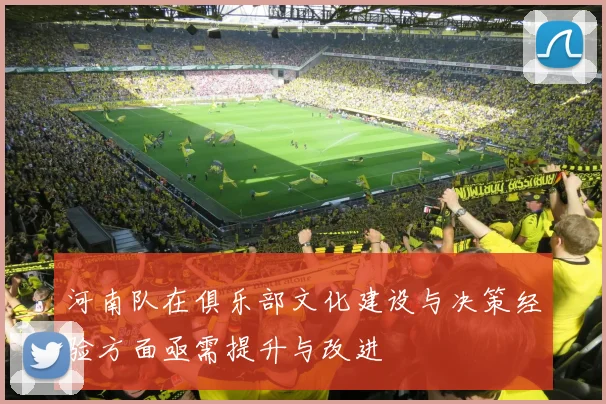 河南队在俱乐部文化建设与决策经验方面亟需提升与改进
